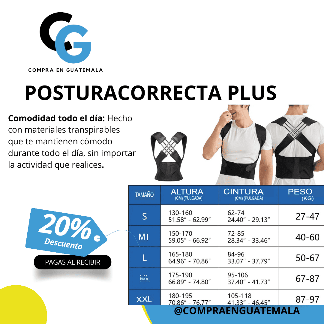 Faja Postura Correcta